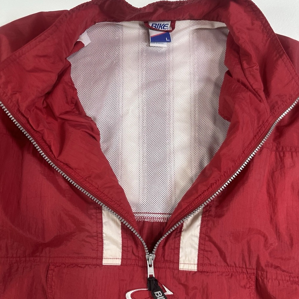 BIKE Cycling Specialized Windbreaker - Half Zip Vented - Size L - Vintage 90's - Picture 2 of 9